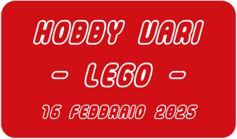 HOBBY VARI - LEGO - 16 FEBBRAIO 2025
