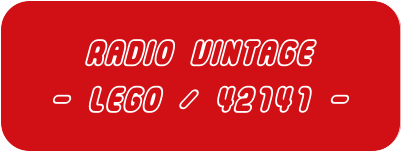 RADIO VINTAGE - LEGO / 42141 -