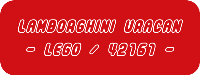 LAMBORGHINI URACAN - LEGO / 42161 -
